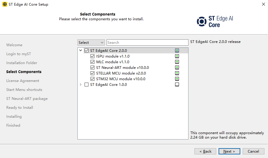 stm32coreai配置